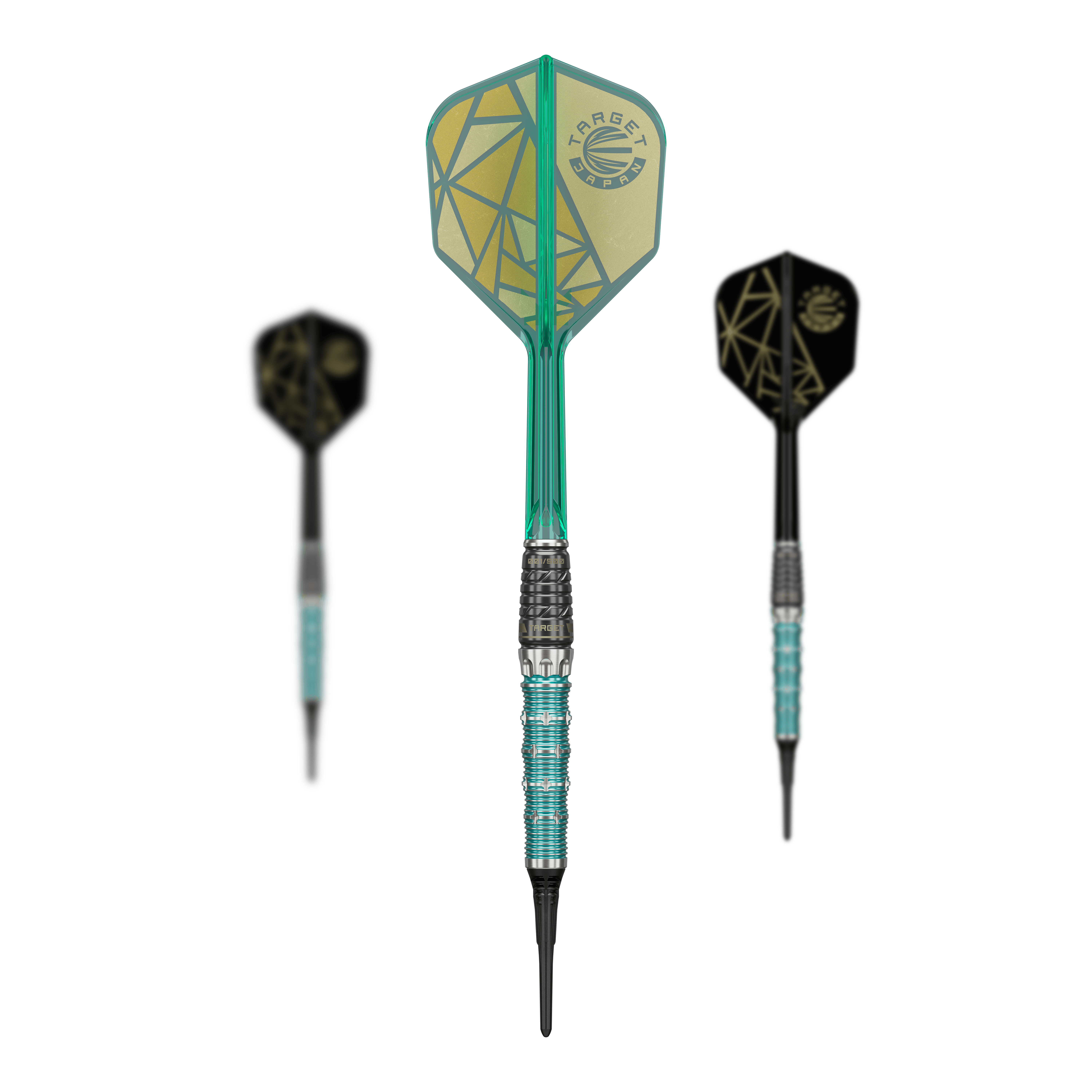 Target Japan The Rising Miracle Kombinované softdarts limitovaná edice - 21,5 g